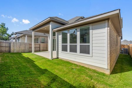 New construction Single-Family house 205 Lariat Loop, Liberty Hill, TX 78642 Hawthorn- photo 69 69