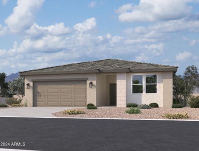 New construction Single-Family house 24072 W Hidalgo Avenue, Buckeye, AZ 85326 Sunflower Homeplan- photo 0 0