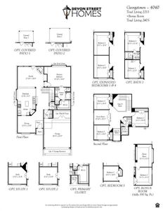 New construction Single-Family house 8306 Calico Pennant Way, Fulshear, TX 77441 The Georgetown + Bonus- photo 1 1