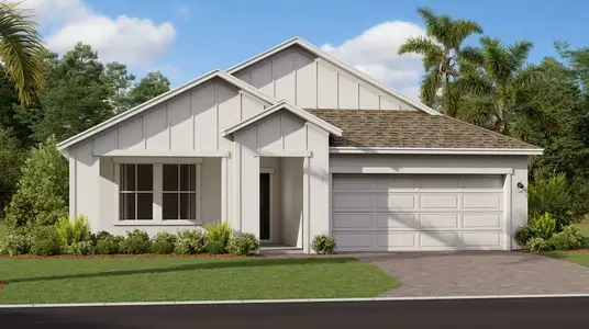 New construction Single-Family house 413 Sandbar Lane, Haines City, FL 33844 Discovery- photo 0 0