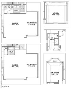 New construction Single-Family house 1277 Saffron, Haslet, TX 76052 Plan 1525- photo 3 3