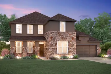 New construction Single-Family house 832 Marietta Street, Leander, TX 78641 Medina - Classic Series- photo 0