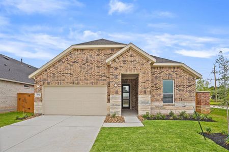 New construction Single-Family house 3264 Voda Bend Drive, Katy, TX 77493 Plan 1620- photo 0 0