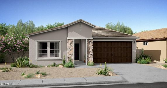 New construction Single-Family house 40325 W Chambers Drive, Maricopa, AZ 85138 Parade II- photo 0