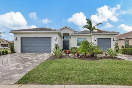 New construction Single-Family house 12024 Sw Water Lily Terrace, Port Saint Lucie, FL 34987 - photo 0