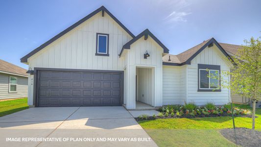 New construction Single-Family house 1827 Windsor Blvd, Lockhart, TX 78644 The Ashburn- photo 0