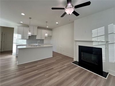 New construction Townhouse house 1792 Emory Way, Conyers, GA 30013 Evergreen- photo 3 3