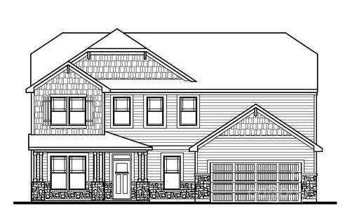 New construction Single-Family house 230 Winford Road, Troutman, NC 28166 Albright- photo 0 0