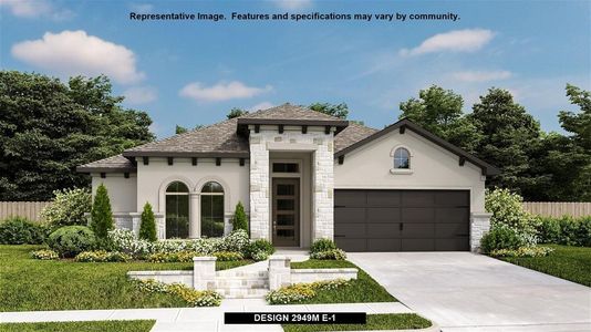 New construction Single-Family house Design 2949M, 15307 Le Reve Lane, Conroe, TX 77302 - photo