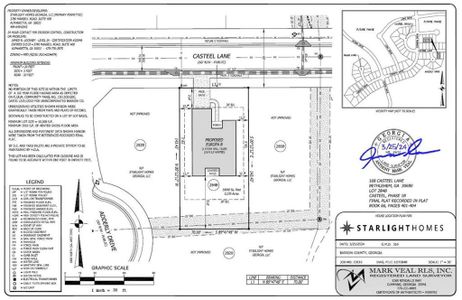 New construction Single-Family house 168 Casteel Lane, Bethlehem, GA 30620 Europa- photo 22 22