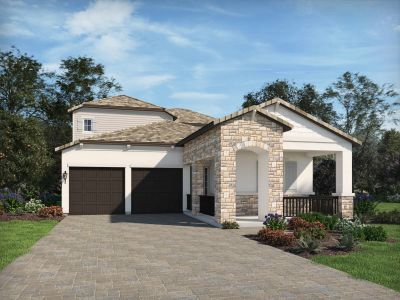 New construction Single-Family house 16399 Silver Brook Way, Winter Garden, FL 34787 Barrett- photo 1 1