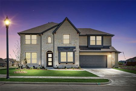 New construction Single-Family house 3420 Abingdon Drive, Melissa, TX 75454 Bellflower II- photo 0