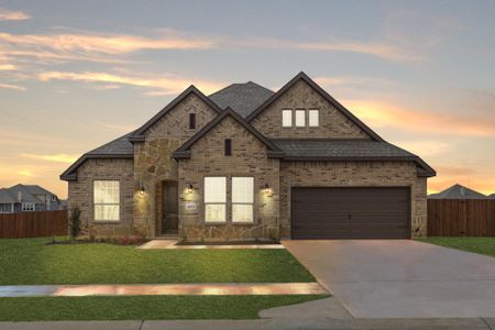 New construction Single-Family house 12513 Panther Creek Drive, Godley, TX 76044 Concept 2434- photo 3 3