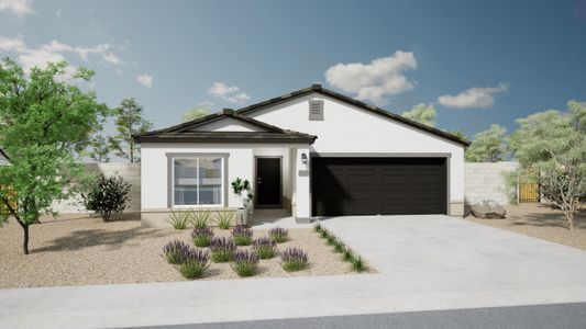 New construction Single-Family house 1435 W. Inca Drive, Coolidge, AZ 85128 Barberry- photo 0