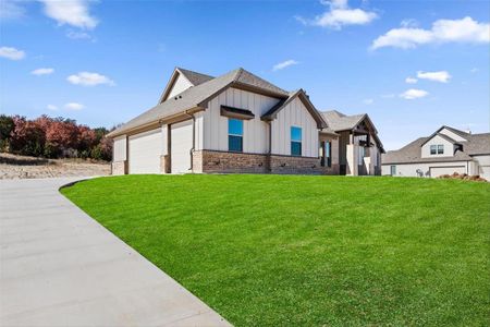 New construction Single-Family house 621 Bent Tree Lane, Weatherford, TX 76085 The Harper- photo 1 1