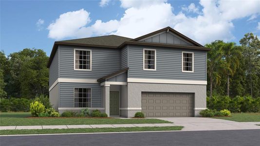 New construction Single-Family house 22164 Calisto Way, Land O' Lakes, FL 34637 Richmond- photo 0
