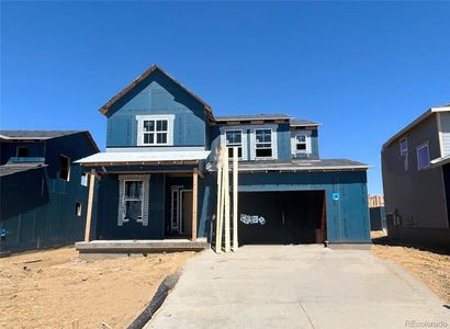 New construction Single-Family house 24483 E Adriatic Drive, Aurora, CO 80018 Harvest Ridge- photo 1 1