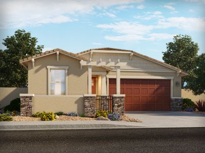 New construction Single-Family house Holly, North Hartman Road, Maricopa, AZ 85138 - photo