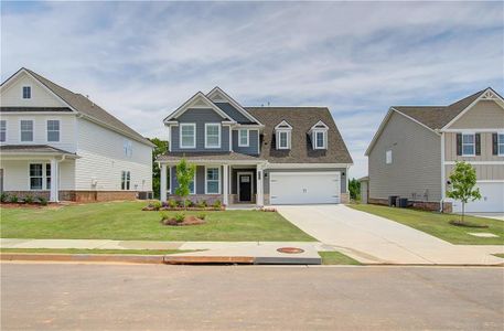 New construction Single-Family house 234 Arnewood Circle, Mcdonough, GA 30253 Drayton- photo 0