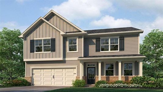 New construction Single-Family house 4097 Fairlady Court, Kennesaw, GA 30066 Hanover- photo 0