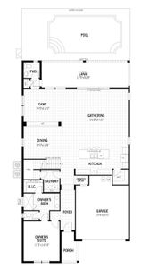 New construction Single-Family house Napa III, 1575 Carey Palm Circle, Kissimmee, FL 34747 - photo