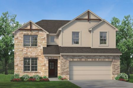 New construction Single-Family house 1408 Whitetail Lane, Azle, TX 76020 Navasota- photo 0