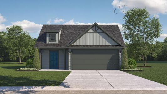New construction Single-Family house The Diana, 104 Heatherwood Terrace, Marble Falls, TX 78654 - photo