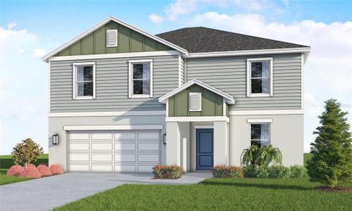 New construction Single-Family house 13015 Bluff Oak Way, Parrish, FL 34219 Hawthorn- photo 1 1