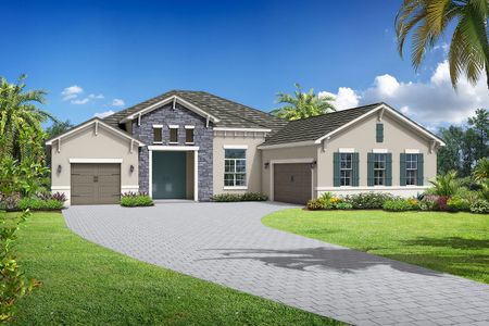 New construction Single-Family house Santa Maria, 8576 Lakes Of Mount Dora Boulevard, Mount Dora, FL 32757 - photo