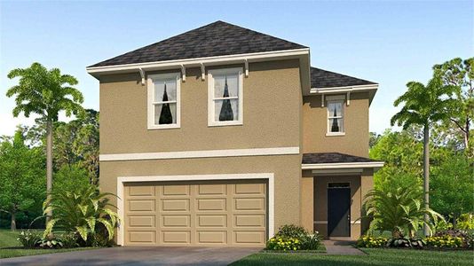 New construction Single-Family house 33261 Darley Dale Trail, Wesley Chapel, FL 33545 - photo 0