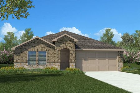 New construction Single-Family house 13497 Gunsmoke Lane, Cresson, TX 76035 Glendale- photo 0