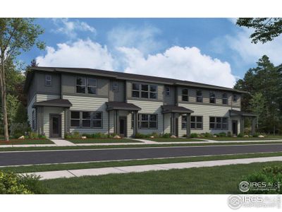 New construction Townhouse house 749 Pokeweed Ln, Fort Collins, CO 80524 - photo
