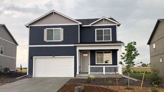 New construction Single-Family house 43177 Capilano Club Ct, Elizabeth, CO 80107 BRIDGEPORT- photo 0 0