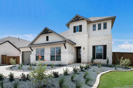 New construction Single-Family house 12570 Silver Gate, San Antonio, TX 78254 Woodlake (2540-CV-35 ELE-A)- photo