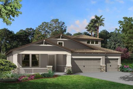 New construction Single-Family house 7742 Notched Pine Bend, Wesley Chapel, FL 33545 - photo 0