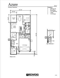 New construction Single-Family house 13307 Thomas Wheeler Way, Manor, TX 78653 Azure- photo 2 2