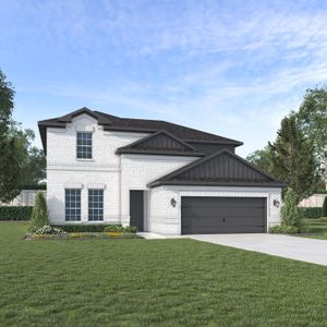 New construction Single-Family house 30899 Huffman Cleveland Road, Houston, TX 77336 - photo 0