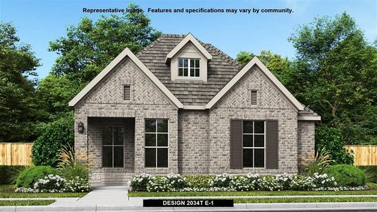 New construction Single-Family house 3120 Elmwood Street, Fate, TX 75087 Design 2034T- photo 0 0