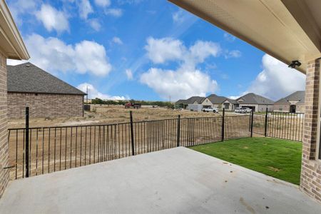 New construction Single-Family house 6121 Villaggio Trail, Fort Worth, TX 76123 Portico- photo 35 35