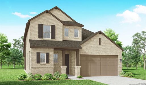 New construction Single-Family house 12326 Fort Dameron, San Antonio, TX 78245 Panamera Plan- photo 13 13