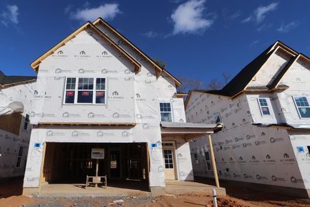 New construction Single-Family house 3056 June Lake Station, Apex, NC 27502 Viola - Premier Collection- photo 1