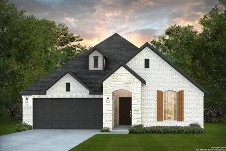 New construction Single-Family house 312 Alpine Lakes, New Braunfels, TX 78130 Arlington- photo 0 0