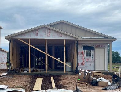 New construction Single-Family house 8340 Bristlecone Pine Way, Magnolia, TX 77354 The Frio Stone- photo 1 1