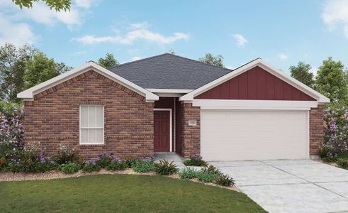 New construction Single-Family house Landmark Series - Avalon, 3505 White Cloud Drive, New Braunfels, TX 78130 - photo