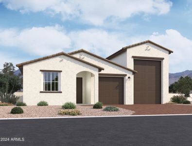 New construction Single-Family house 7669 W Tether Trail, Peoria, AZ 85383 Ruby- photo 0