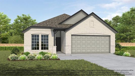 New construction Single-Family house 2911 Solitude Pine Lane, Katy, TX 77493 Plan 218- photo 0