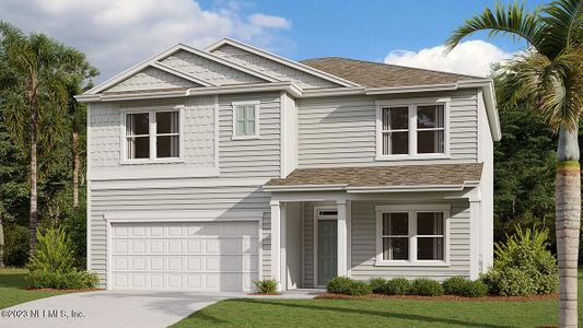 New construction Single-Family house 23 Hulett Wds Rd, Palm Coast, FL 32137 - photo 1 1