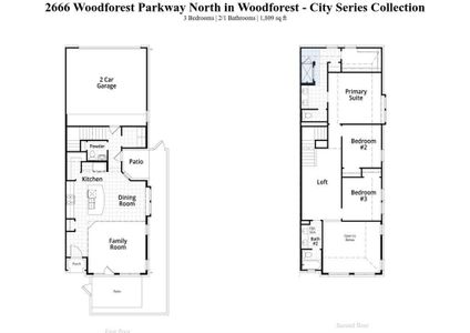 New construction Condo/Apt house 2666 Woodforest Parkway, Montgomery, TX 77316 Casey Plan- photo