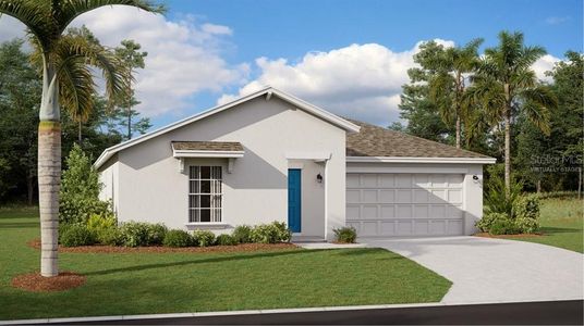 New construction Single-Family house 4233 Nightcaps Way, Kissimmee, FL 34746 Dover- photo 0