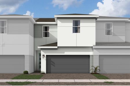 New construction Townhouse house 7369 Cerise Street, Lake Worth, FL 33467 Ashton- photo 0